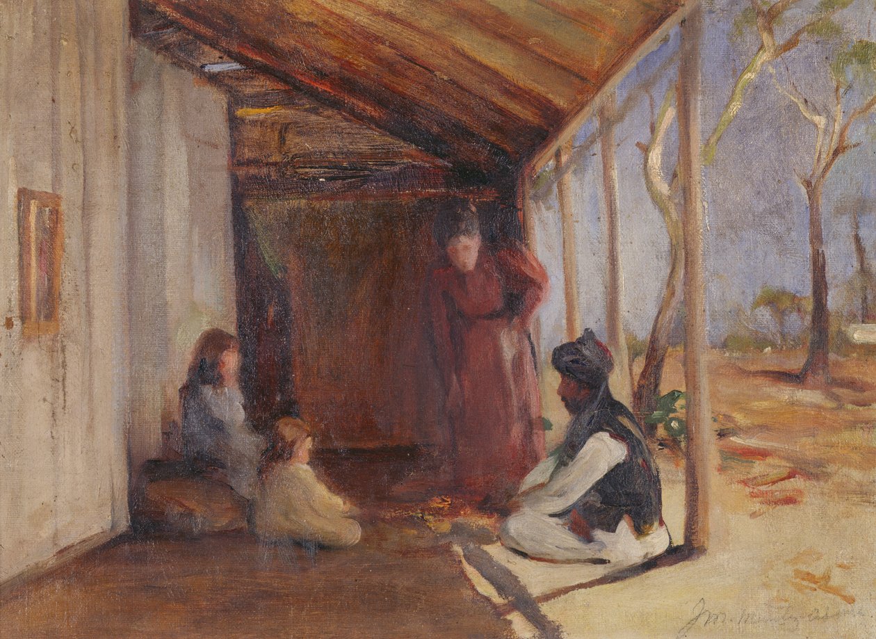 Den afghanske Hawker af Josephine Muntz Adams