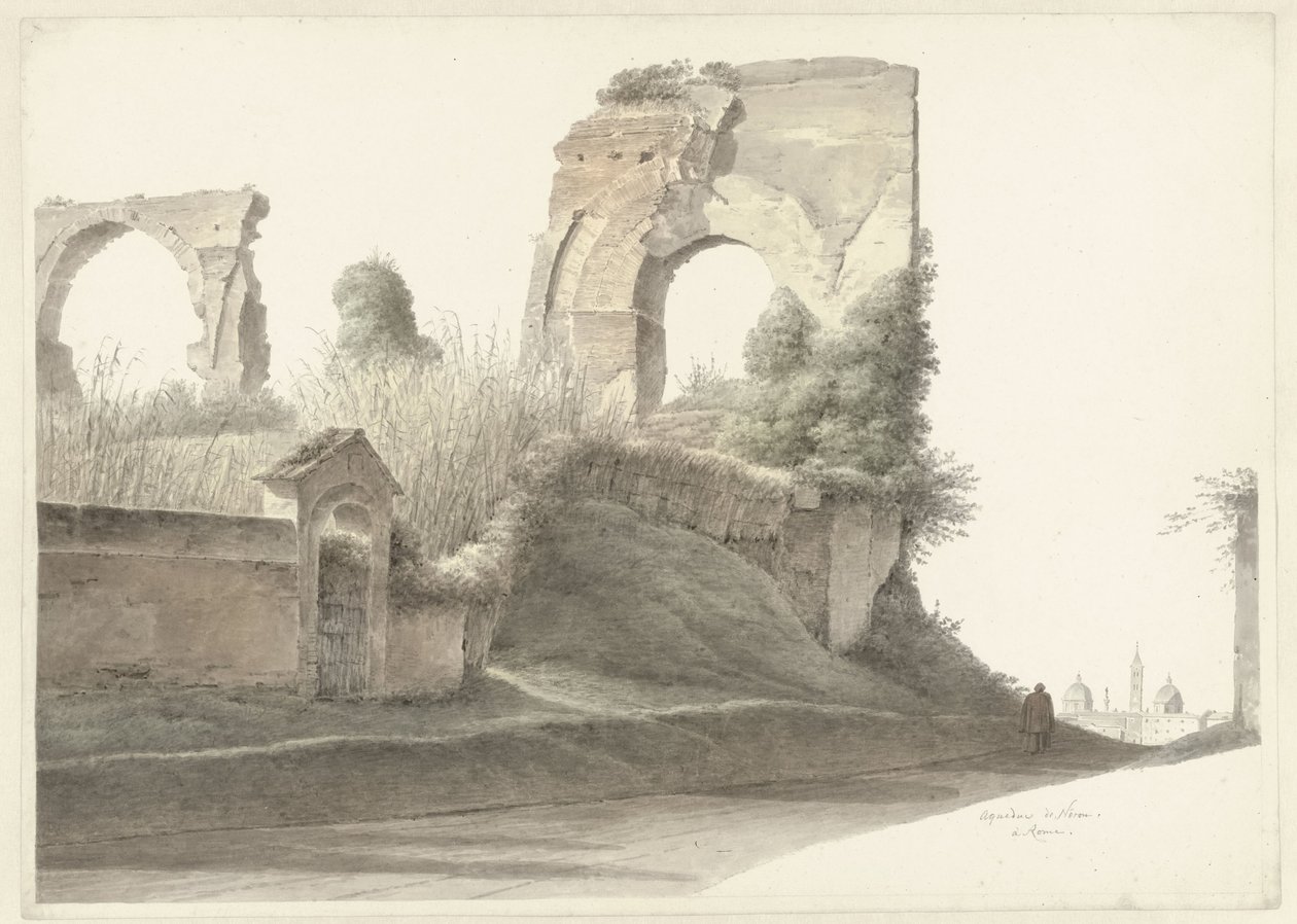 Neros akvædukt i Rom af Josephus Augustus Knip