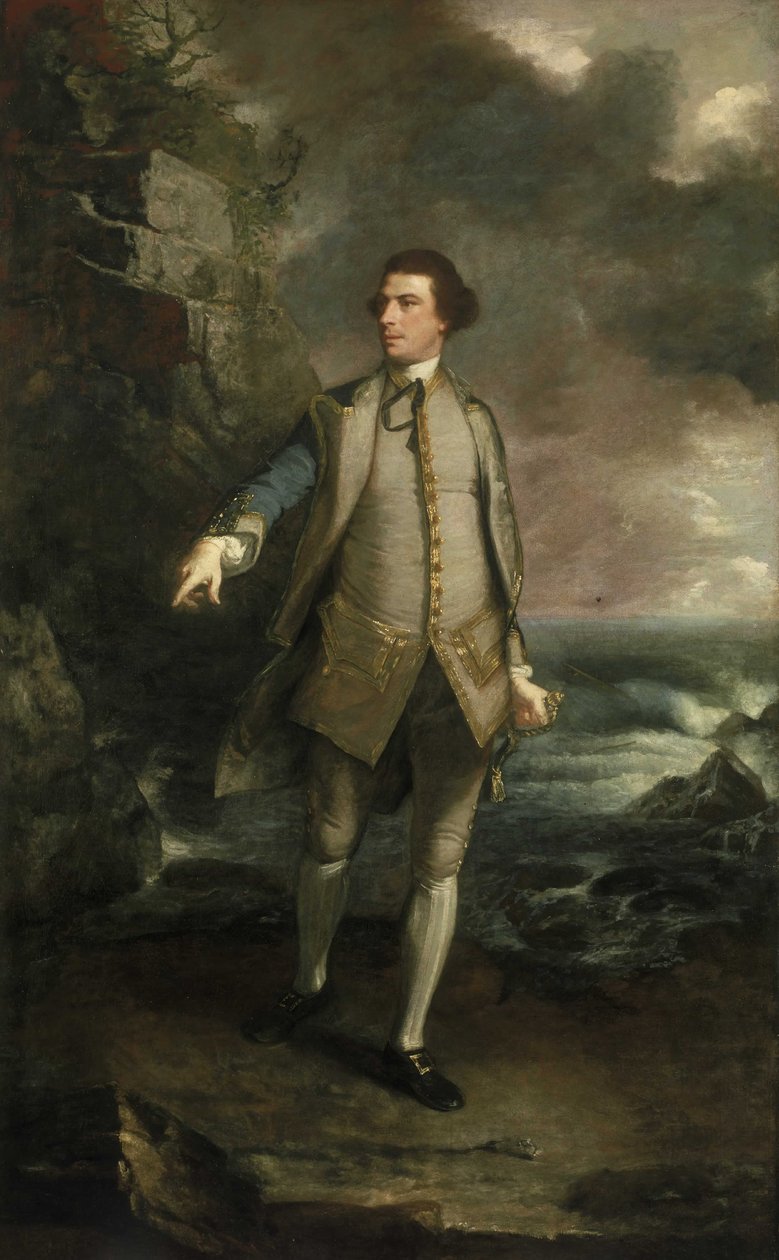 Kaptajn den ærede Augustus Keppel af Joshua Reynolds
