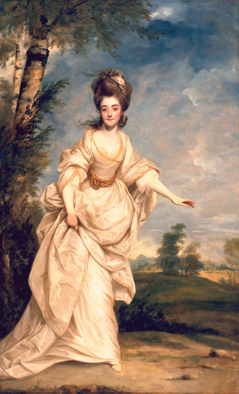 Diana, Viscountesse Crosbie, 1777 af Joshua Reynolds