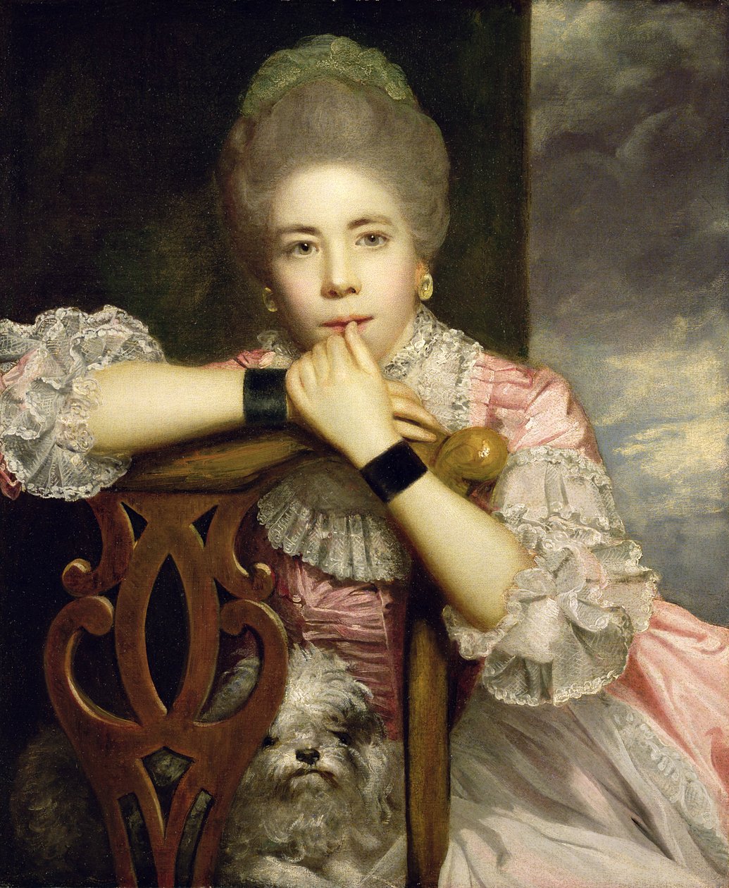 Mrs Abington som Miss Prue i Congreves 
