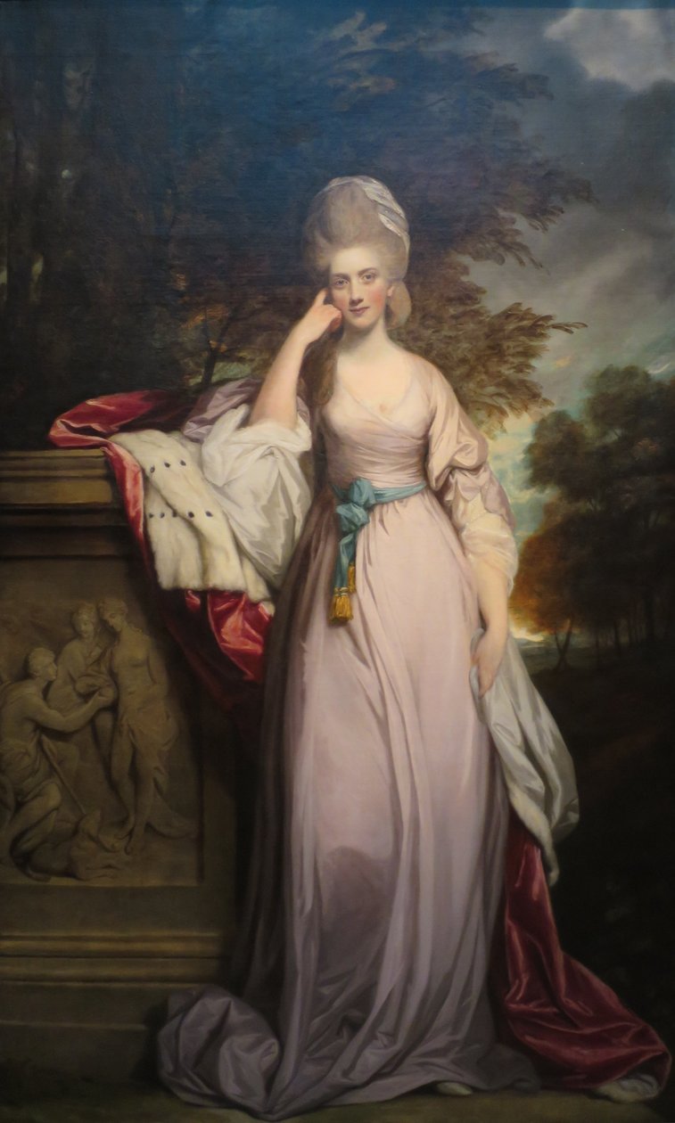 Portræt af Anne Montgomery (c.1752-1819), kone til 1st Marquess Townshend af Joshua Reynolds