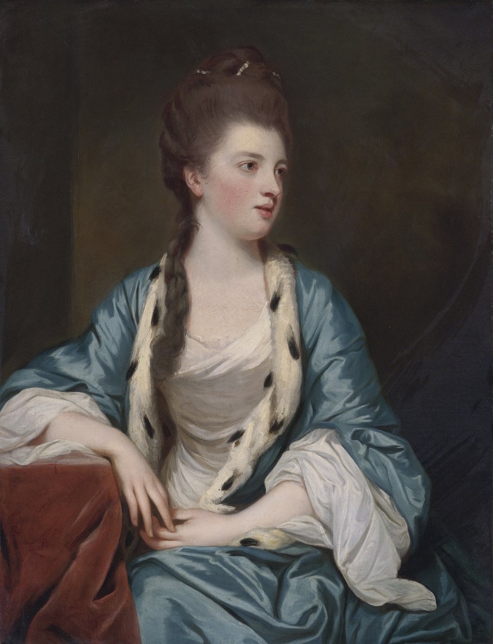 Portræt af Elizabeth Kerr (1745-1780), marchionesse af Lothian af Joshua Reynolds