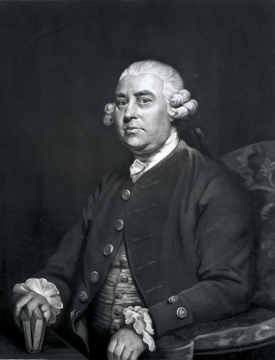 William Strahan, graveret af John Jones, 1792 af Joshua Reynolds