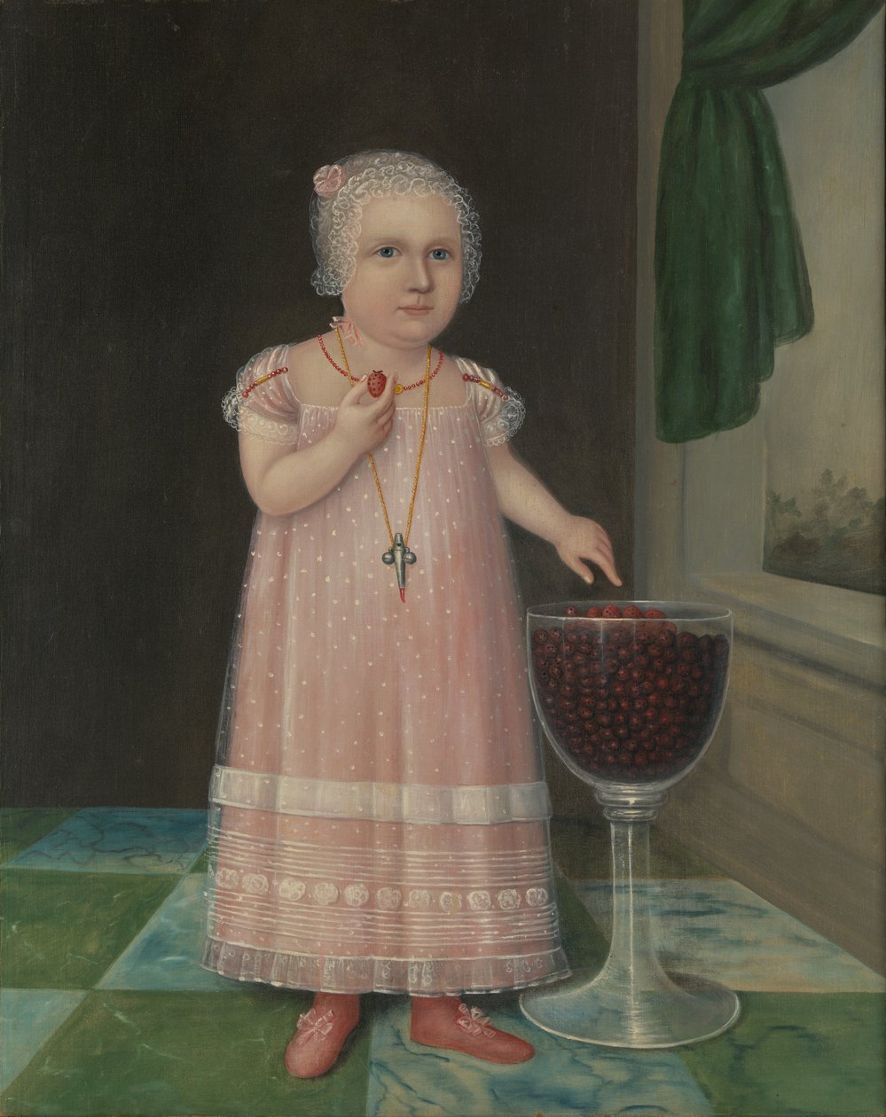 Emma Van Navn, ca. 1805. af Joshua Johnson