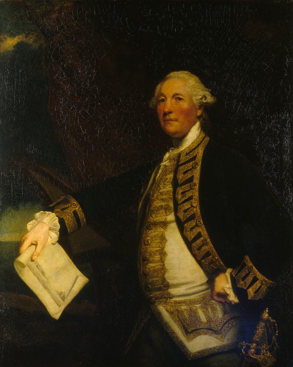 Kommandørkaptajn Sir William James (1721-1783) af Joshua Reynolds