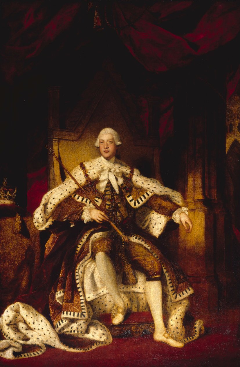 George III (1738-1820) af Joshua Reynolds