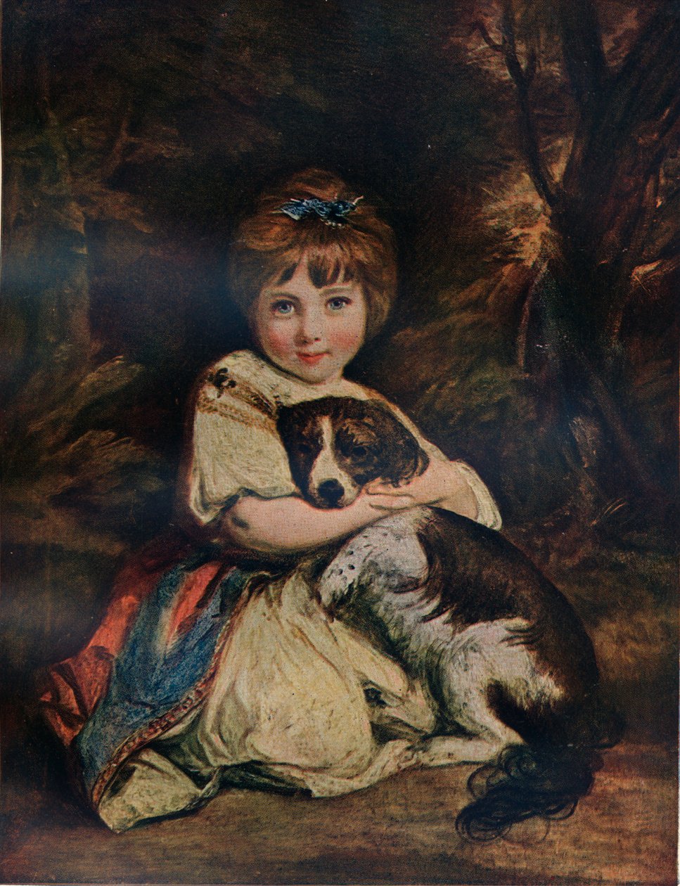 Miss Jane Bowles, c1775 af Joshua Reynolds