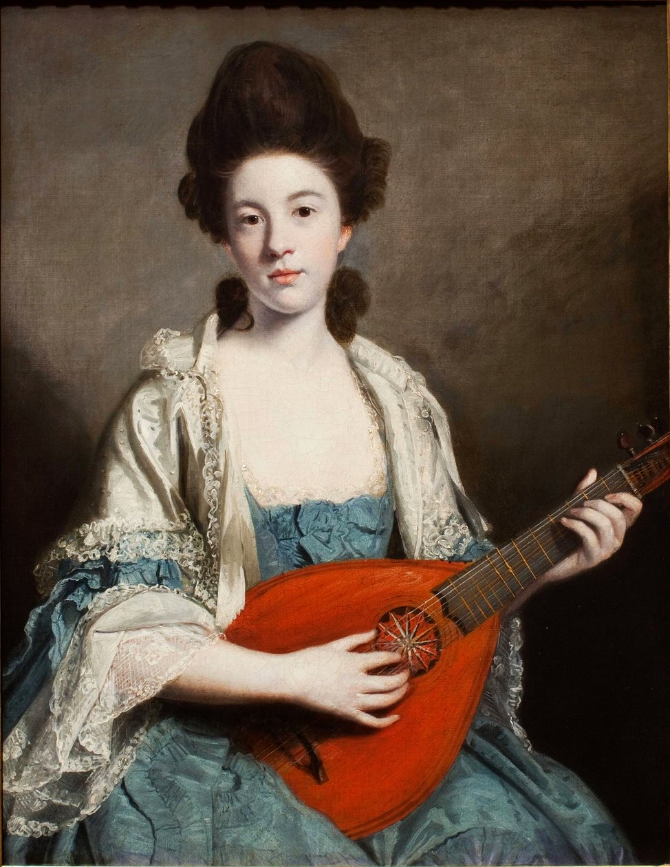 Miss Phillis Hurrell (1746-1836) af Joshua Reynolds