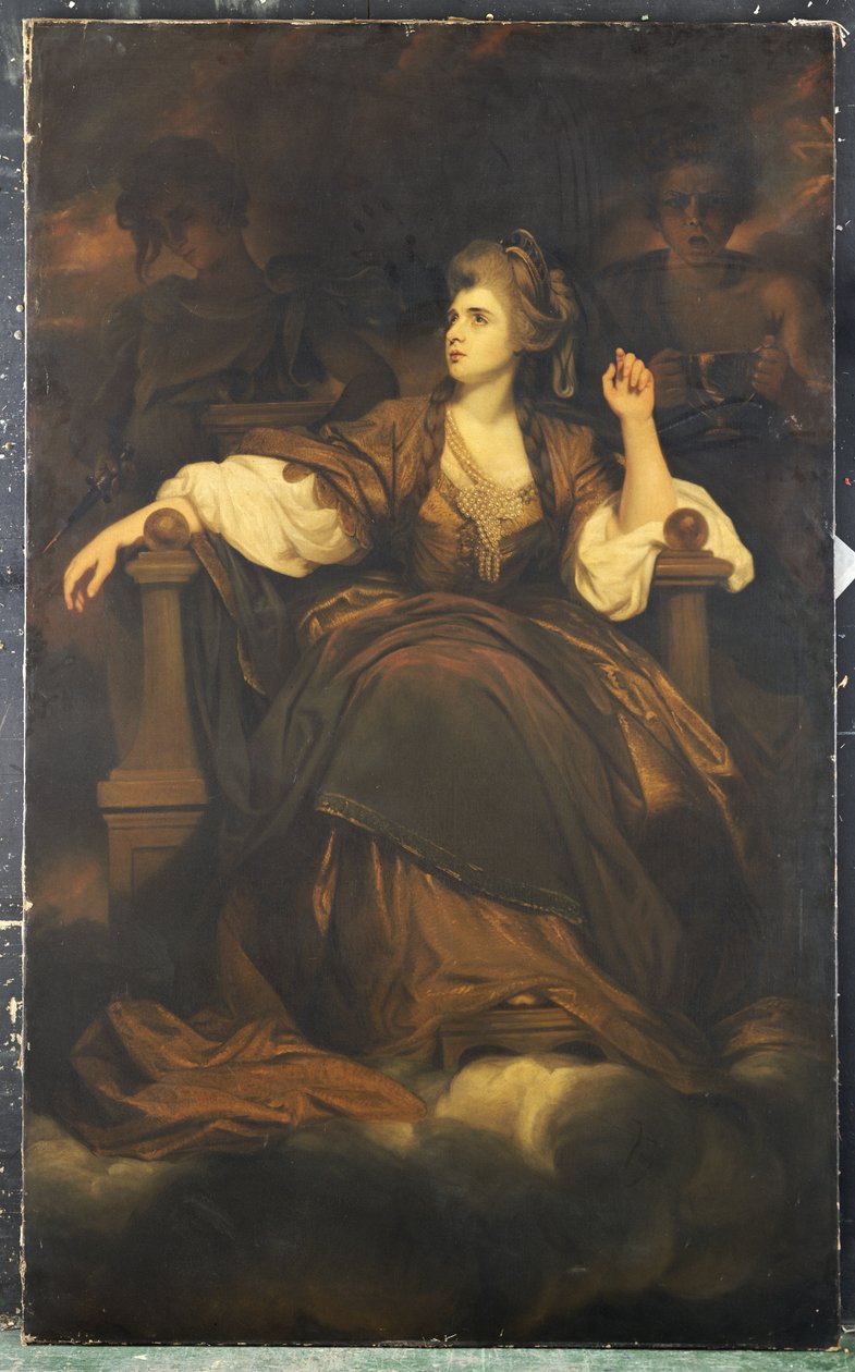 Mrs. Siddons som "The Tragic Muse" af Joshua Reynolds