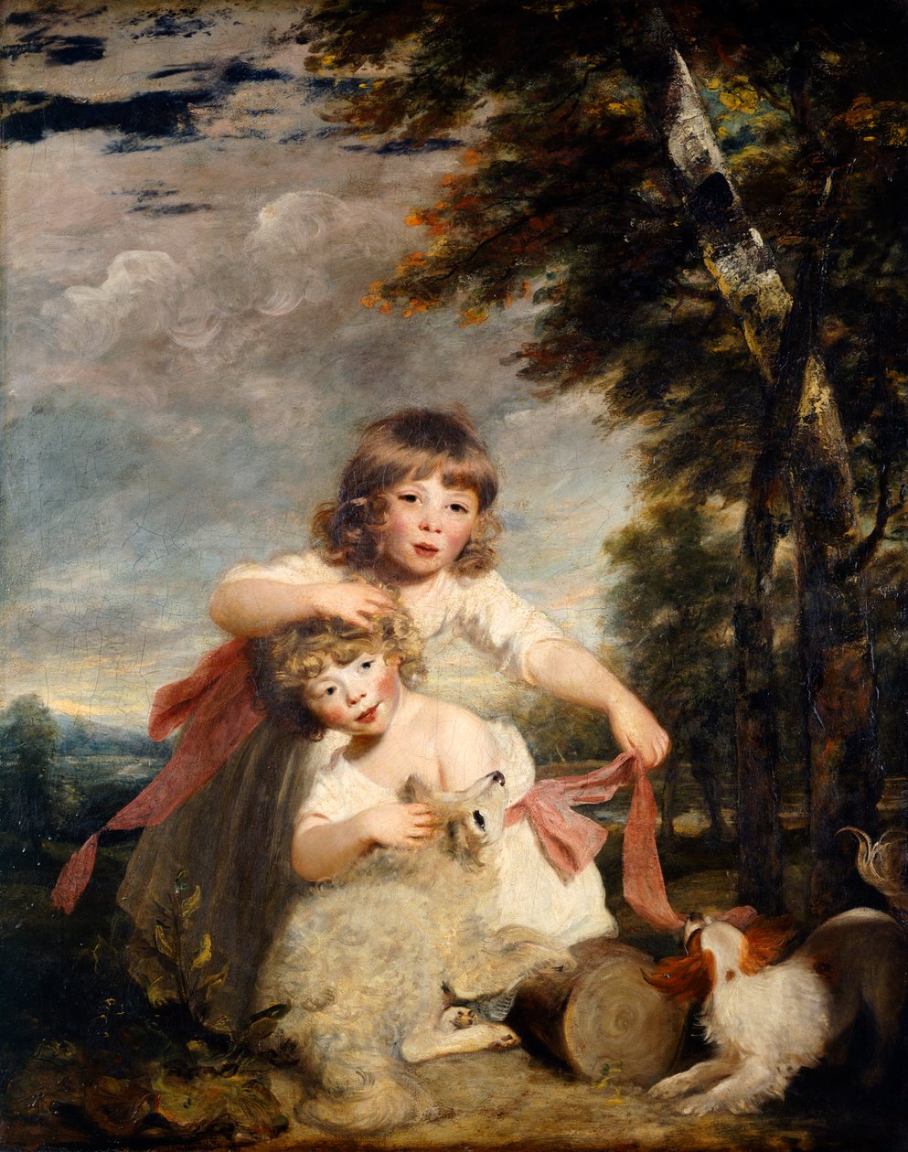 Brummell-børnene af Joshua Reynolds