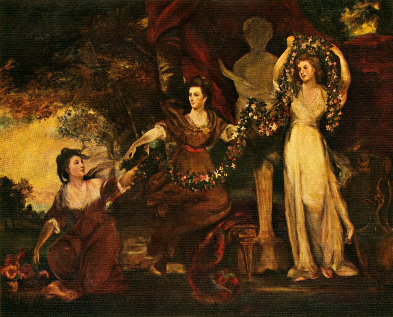 De tre nåder, 1773, c1912 af Joshua Reynolds