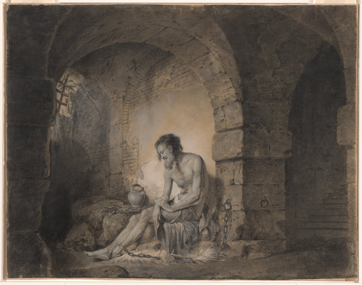 Den tilfangetagne, fra Sterne af Josiah Boydell