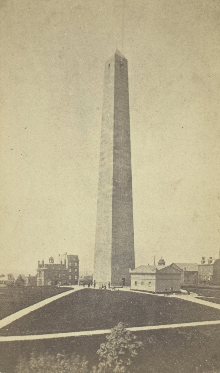 Bunker Hill Monument, 18451900. af Josiah Johnson Hawes