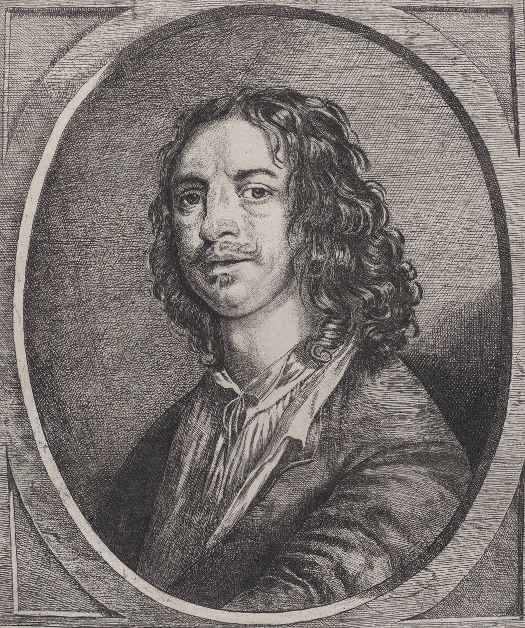 Portræt af William Dobson, 1645-49. af Josias English