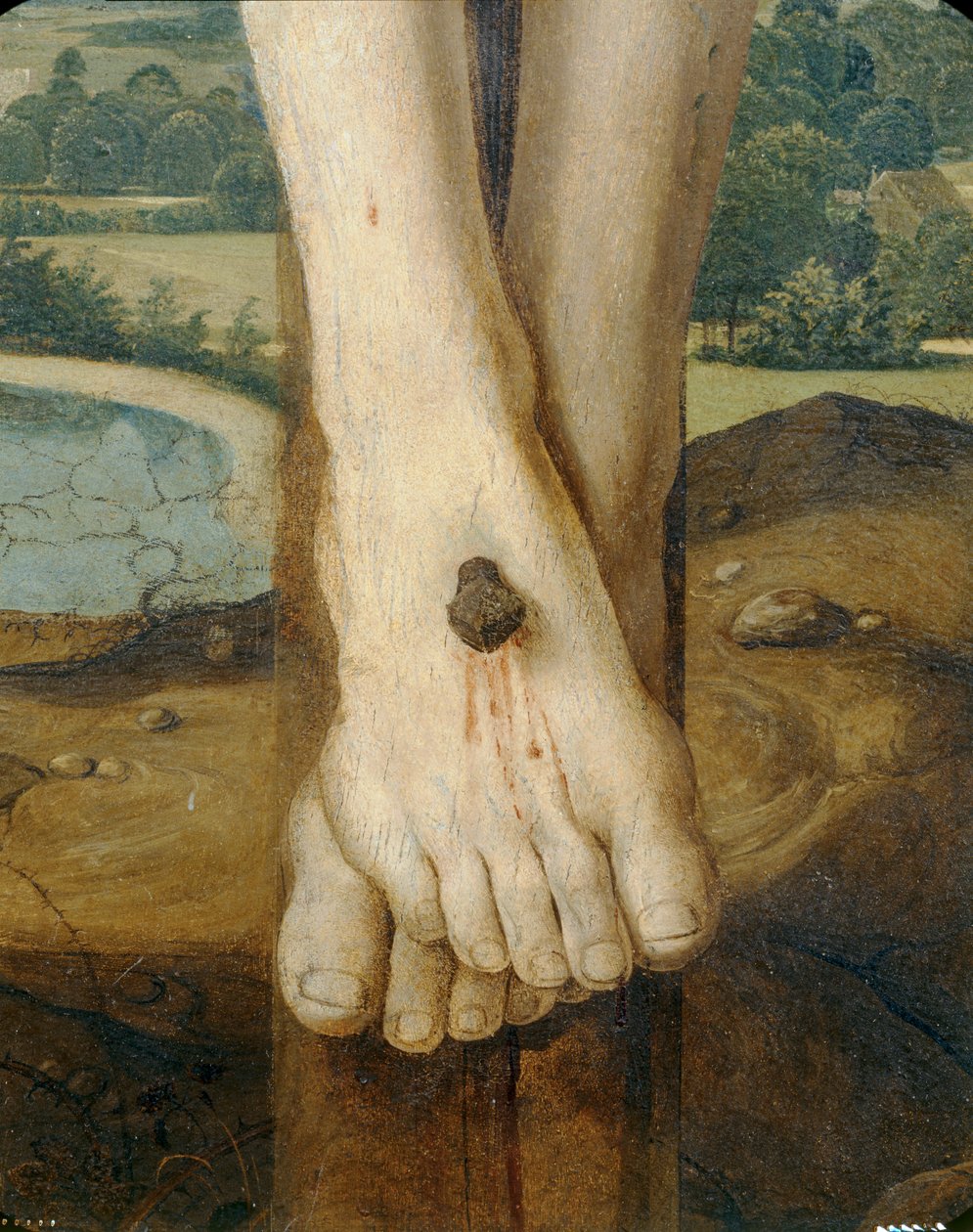 Golgata, detalje af Josse (fl.1493 1508) Lieferinxe