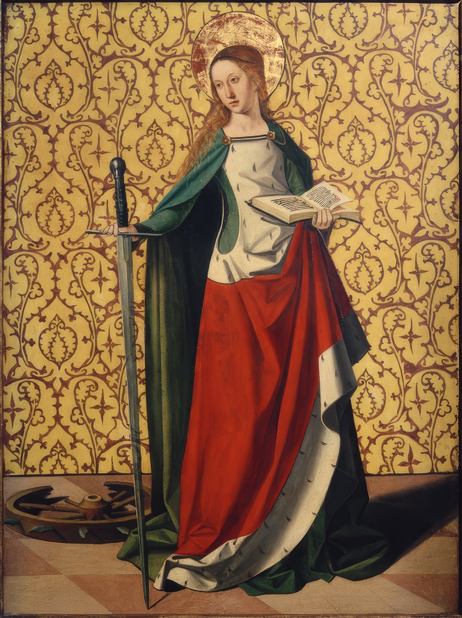 Sankt Catherine af Josse Lieferinxe