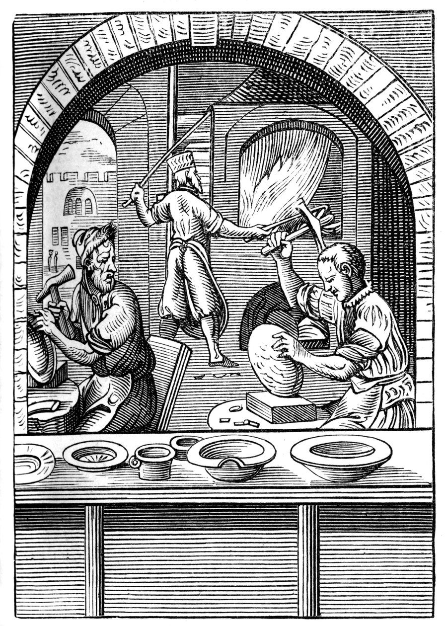 Vaskemager, 1500-tallet 1849. af Jost Amman