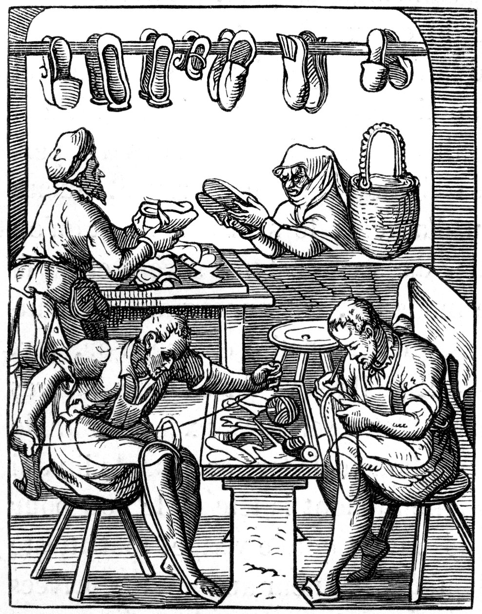 Skomager, 1500-tallet 184. af Jost Amman