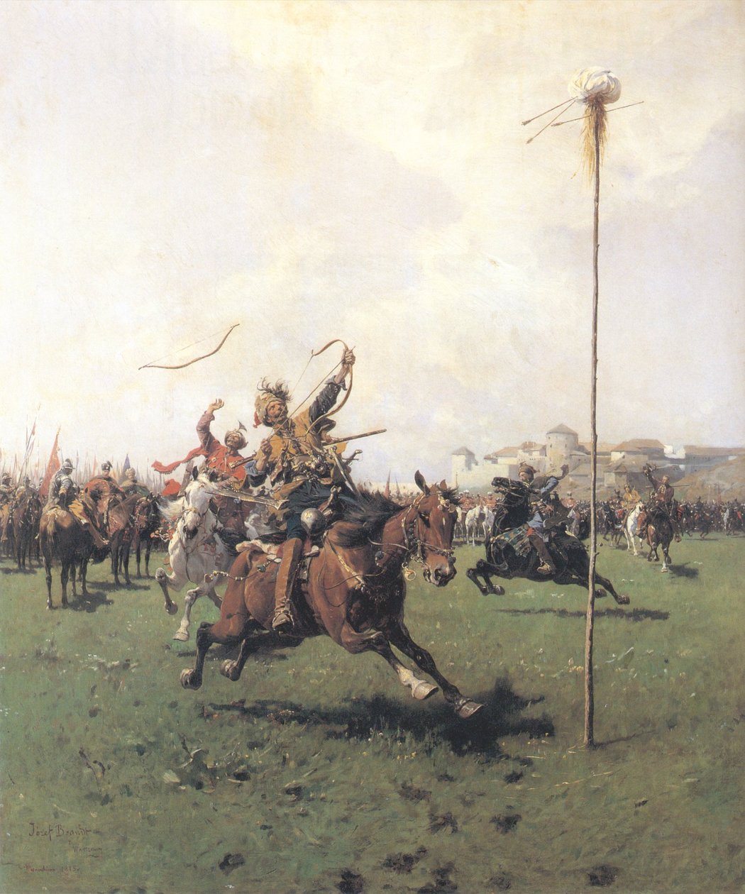 Lisowczyki - Bueskydning af Jozef Brandt