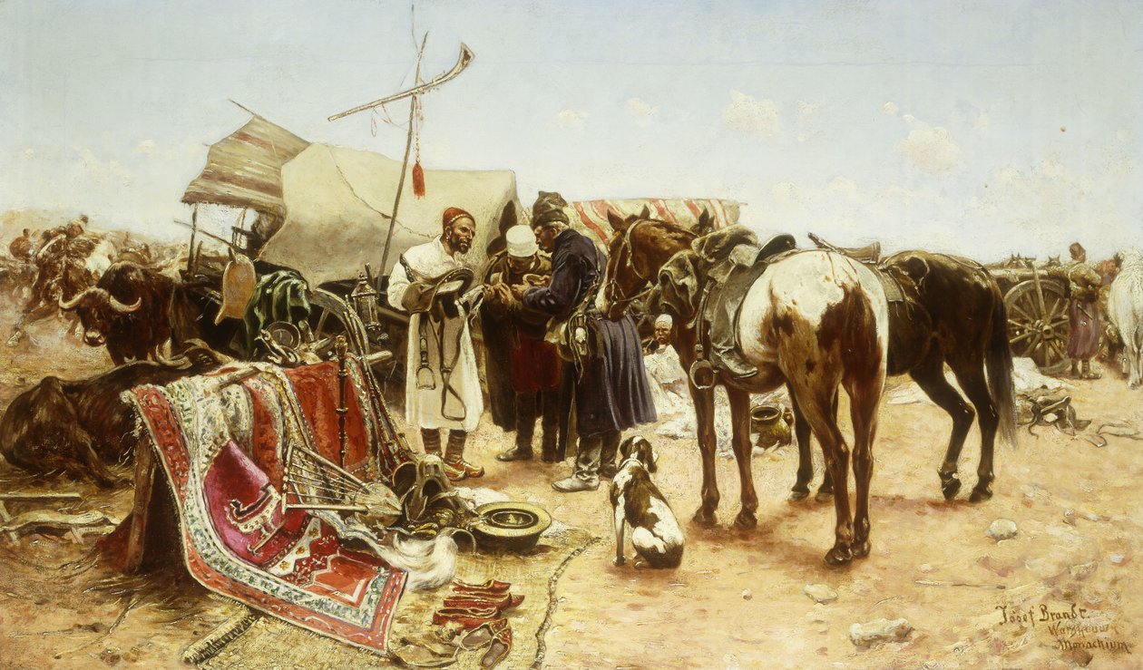 Det orientalske marked, af Jozef Brandt