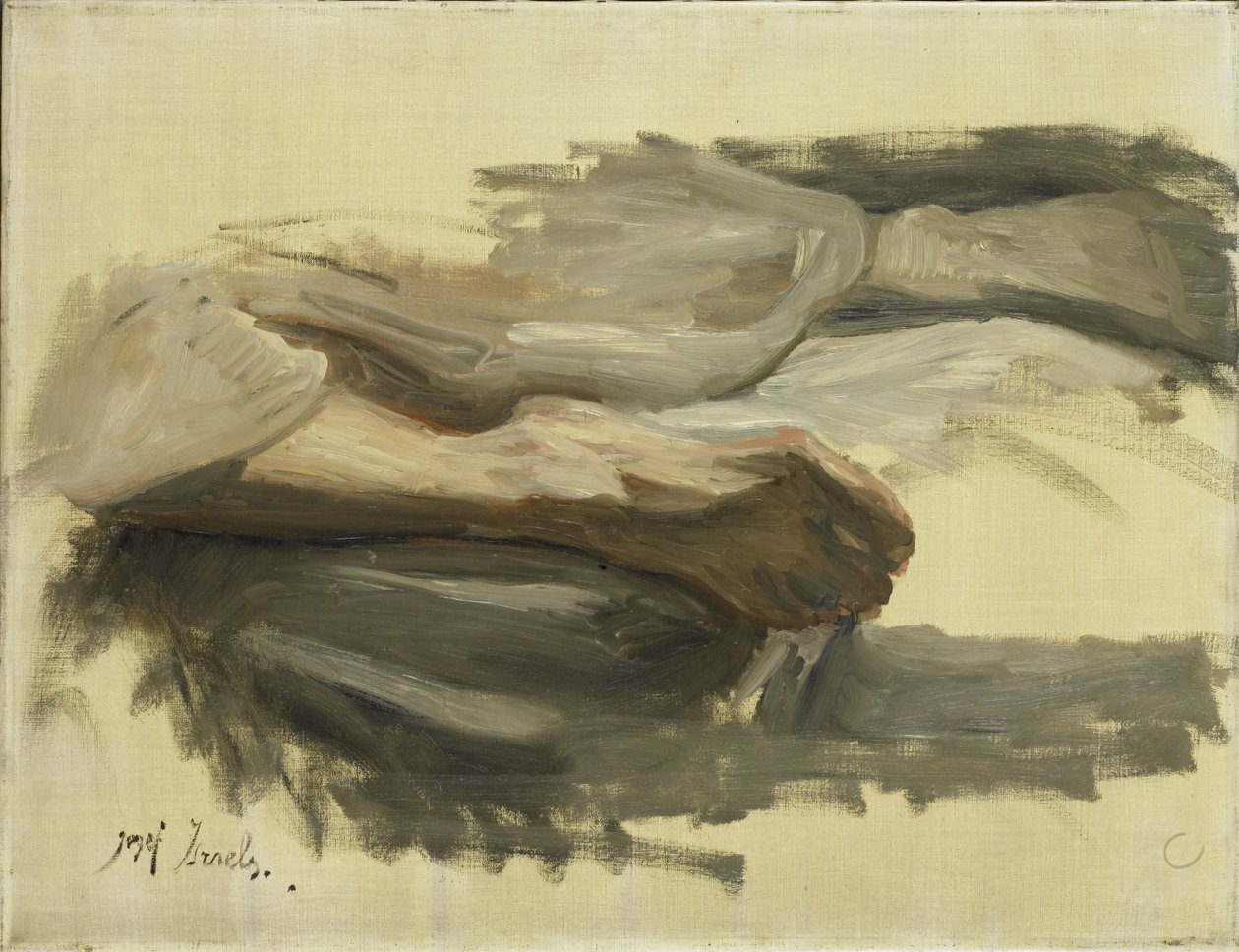 Sauls ben af Jozef Israëls (signed by artist)