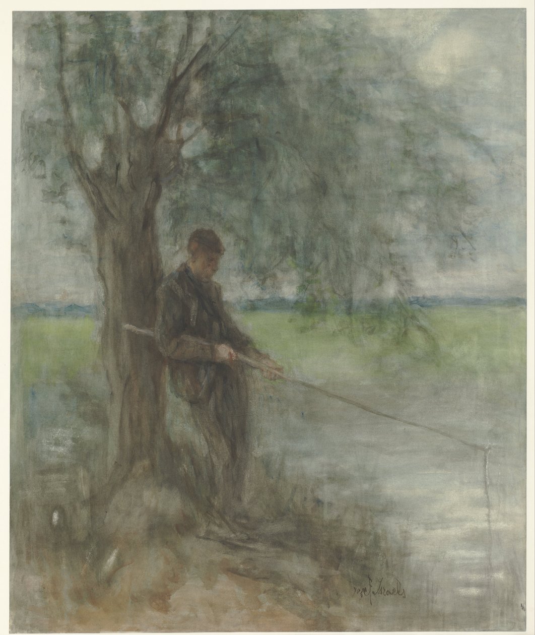 En lystfisker af Jozef Israëls