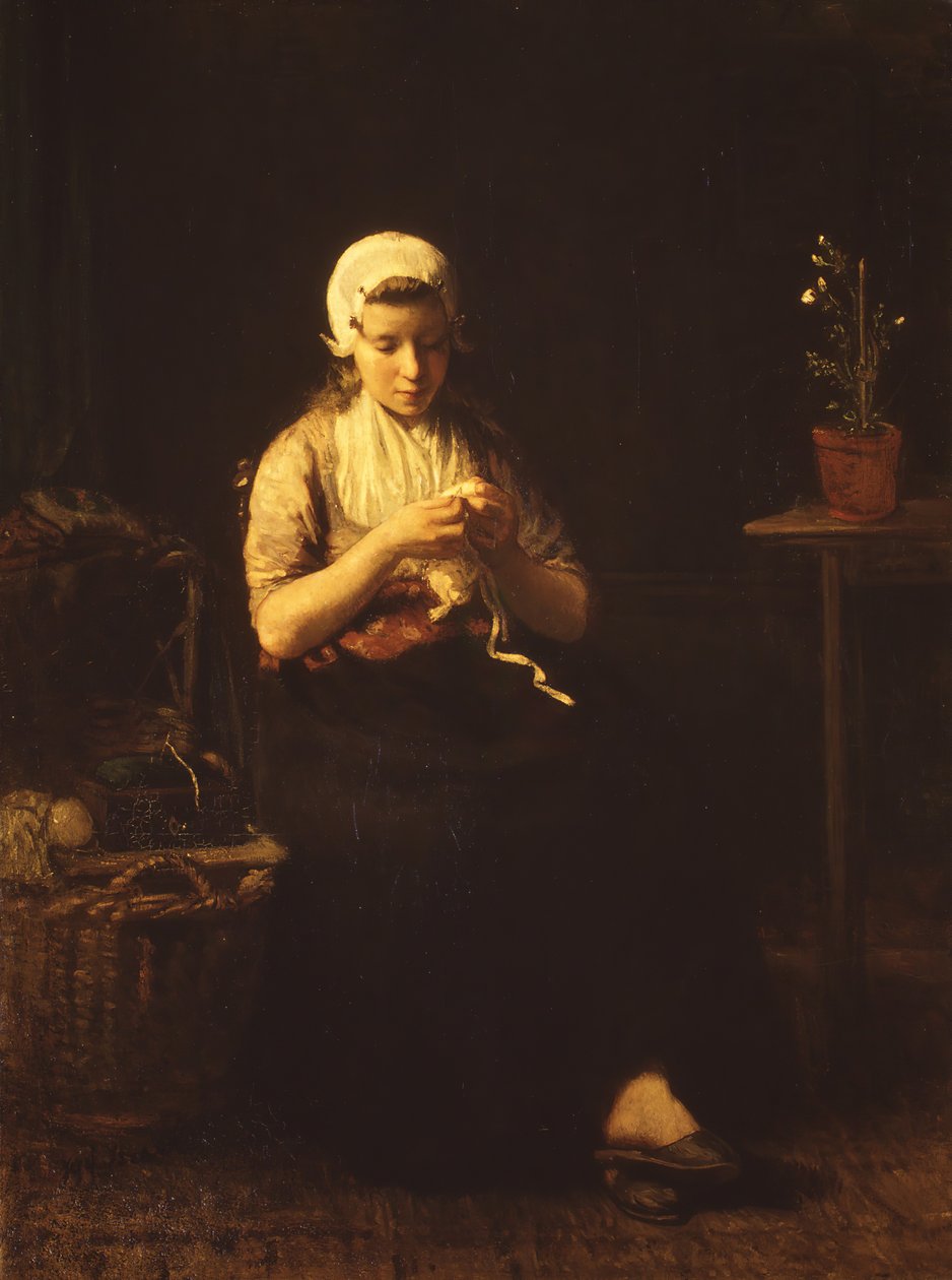 Forventning. af Jozef Israëls