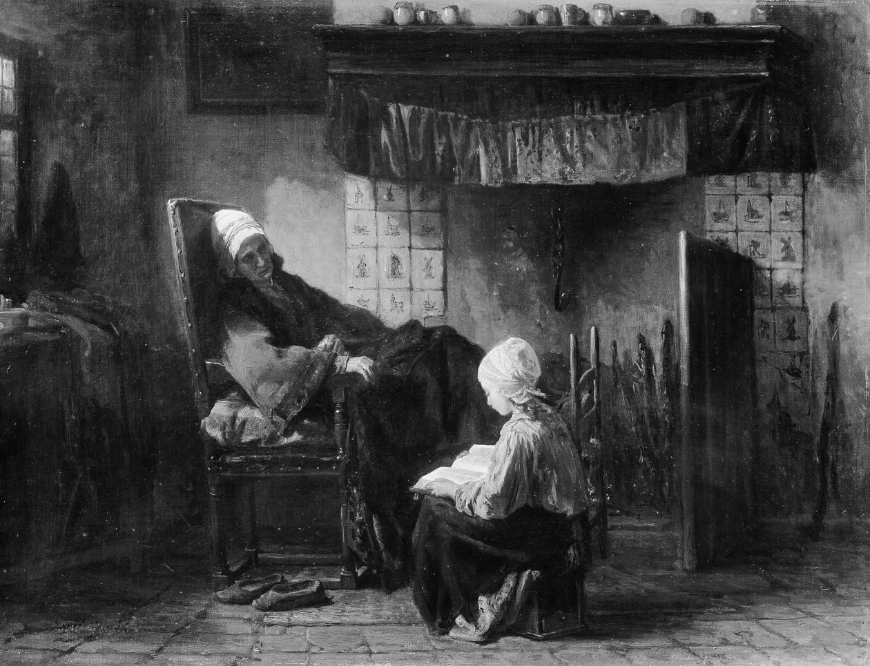 Bedstemors skat. af Jozef Israëls