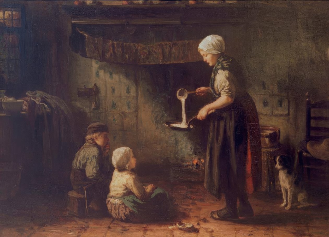 La Fête de Jeanne / Pandekagen af Jozef Israëls