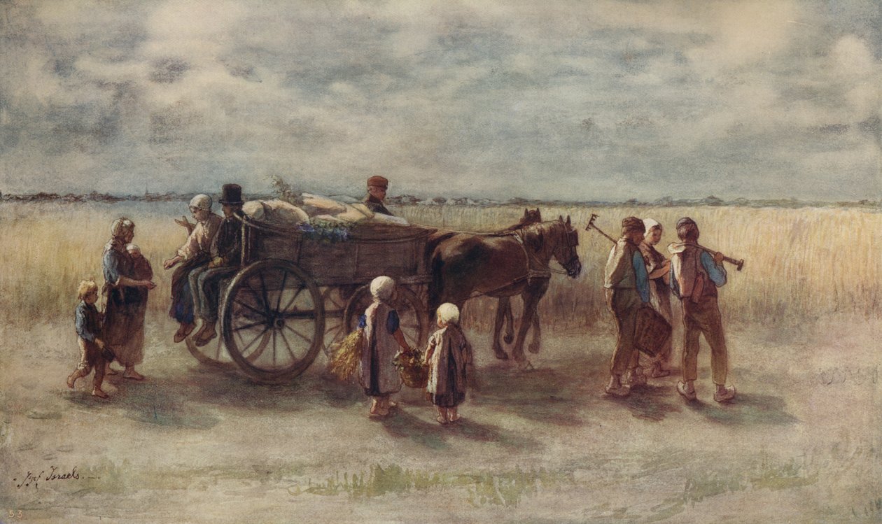 Kartoffelhøst, 1844, c1915 af Jozef Israëls