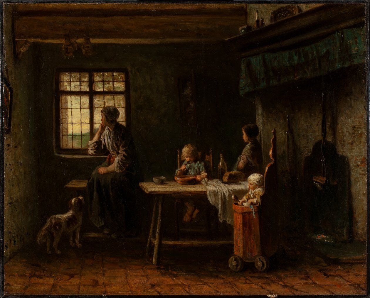 Den ængstelige Familie af Jozef Israëls