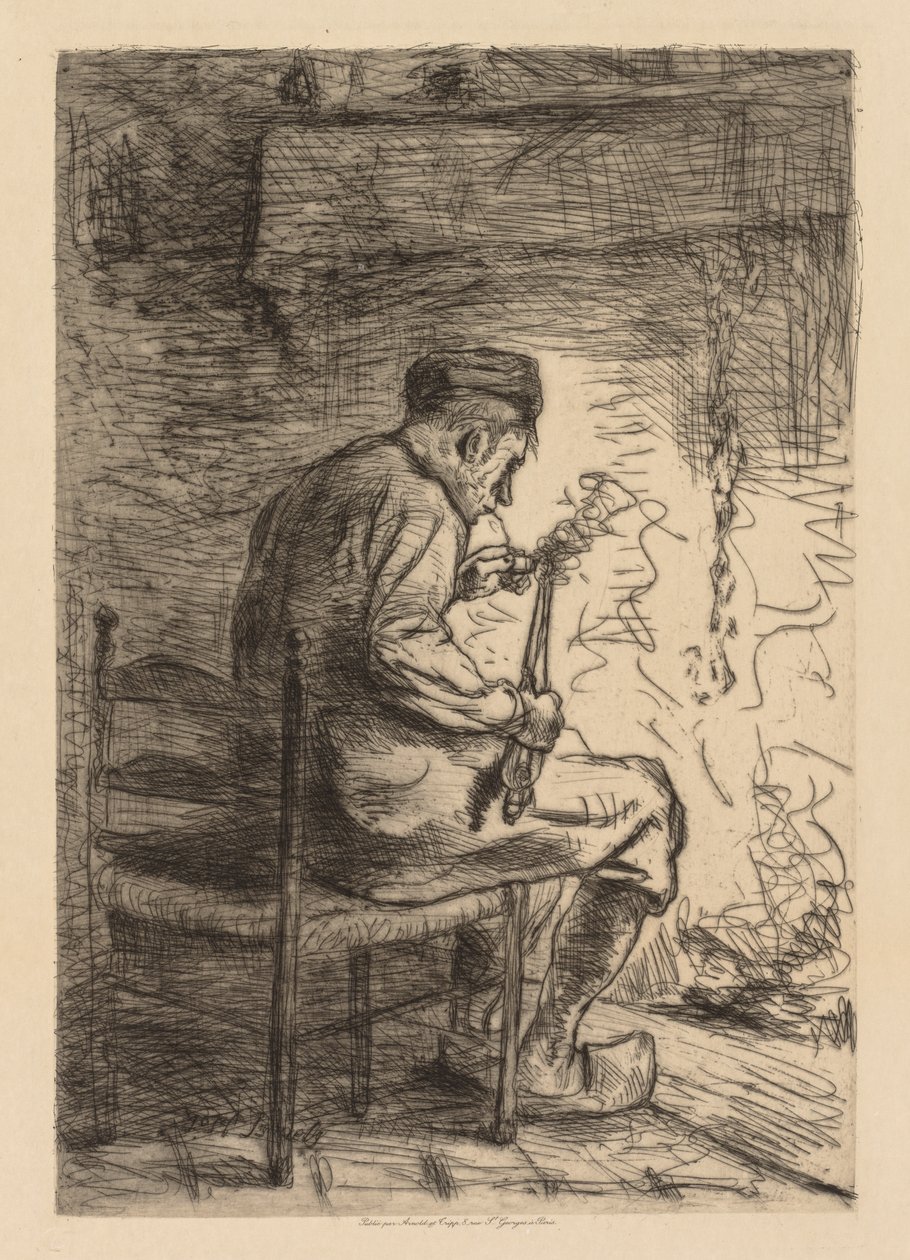 Rygeren. af Jozef Israëls