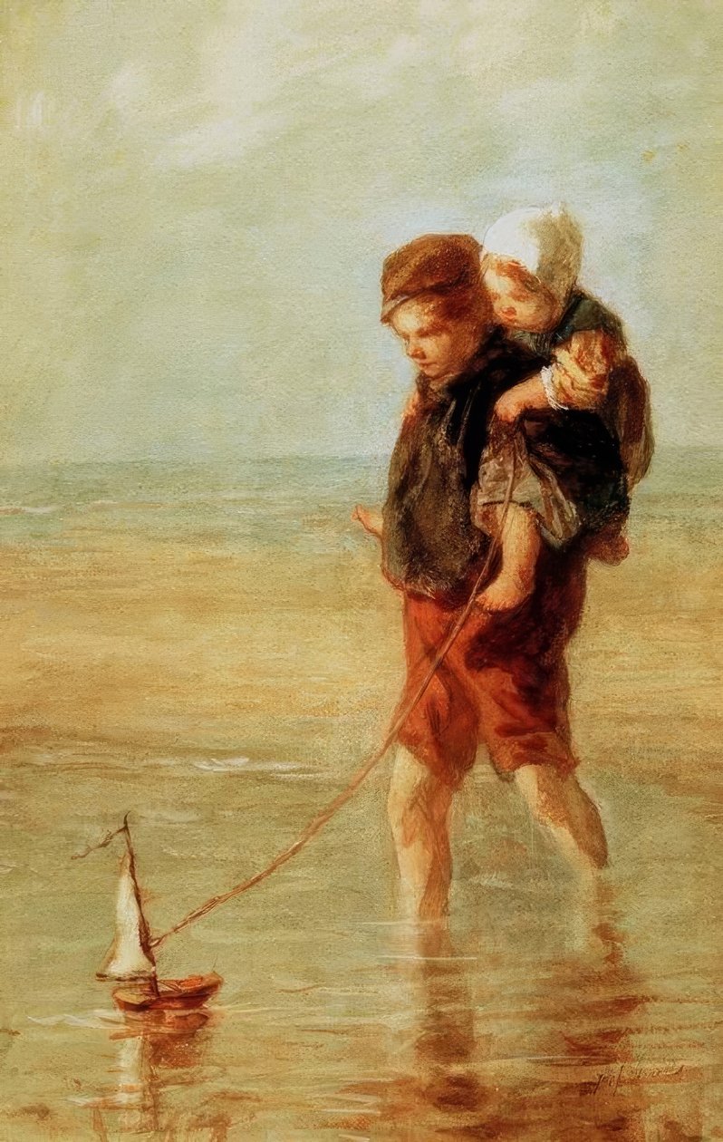 Ung Navigator af Jozef Israëls