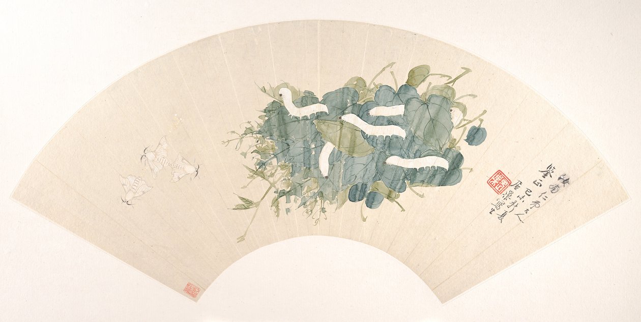 Silkeorm, dateret 1859. af Ju Chao