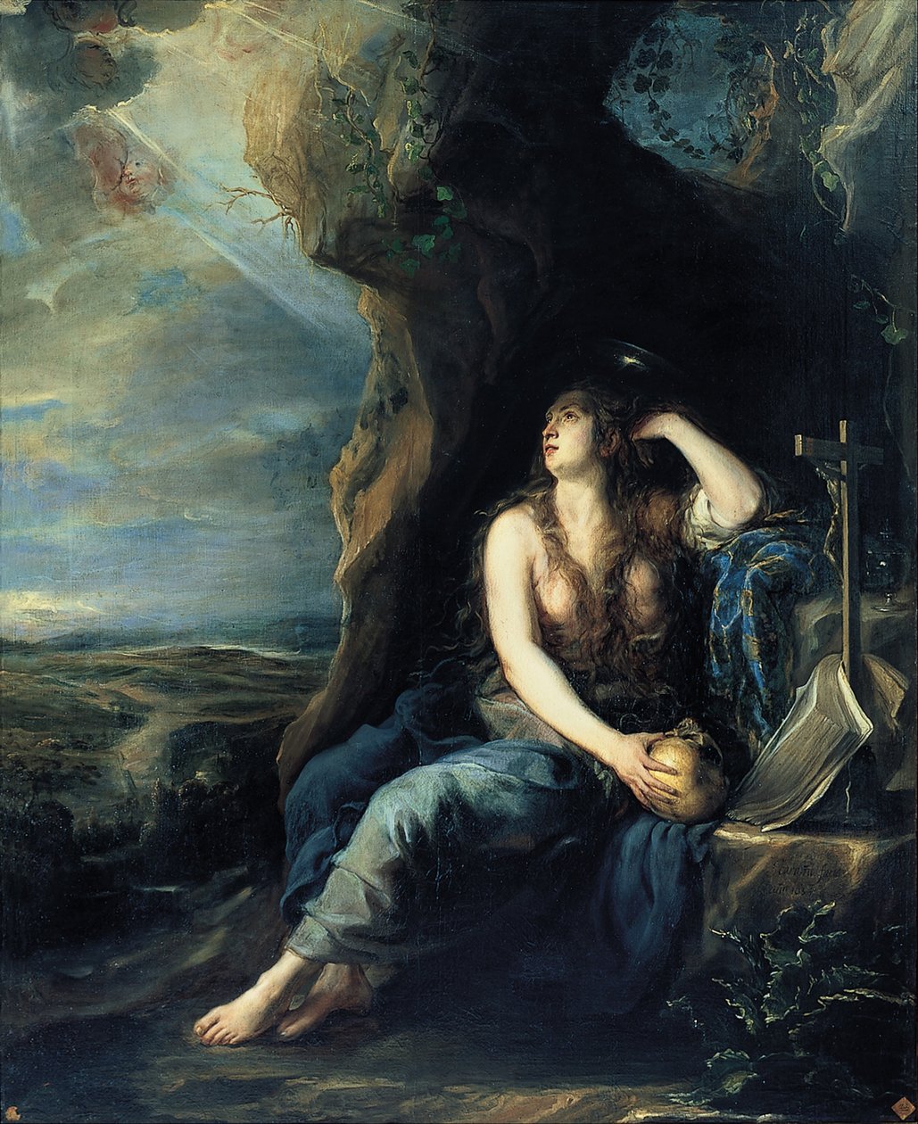 Den angrende Magdalene af Juan Carreño de Miranda