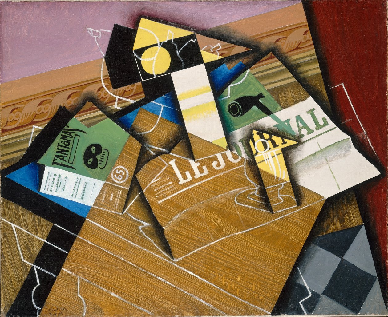 Fantomas, 1915 af Juan Gris
