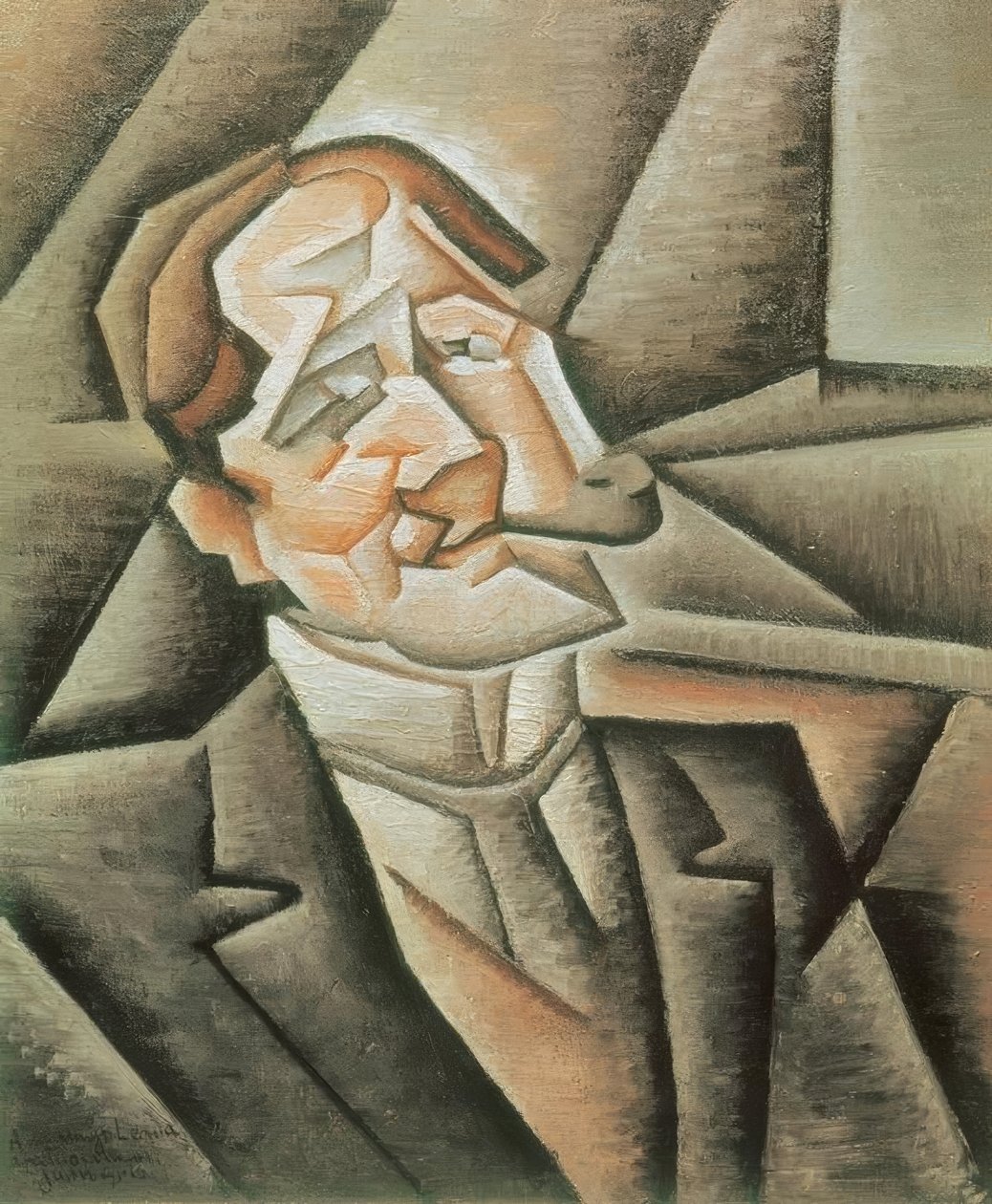 Manden med røret af Juan Gris