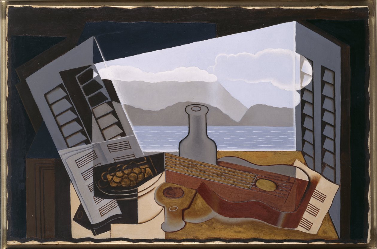 Det åbne vindue af Juan Gris