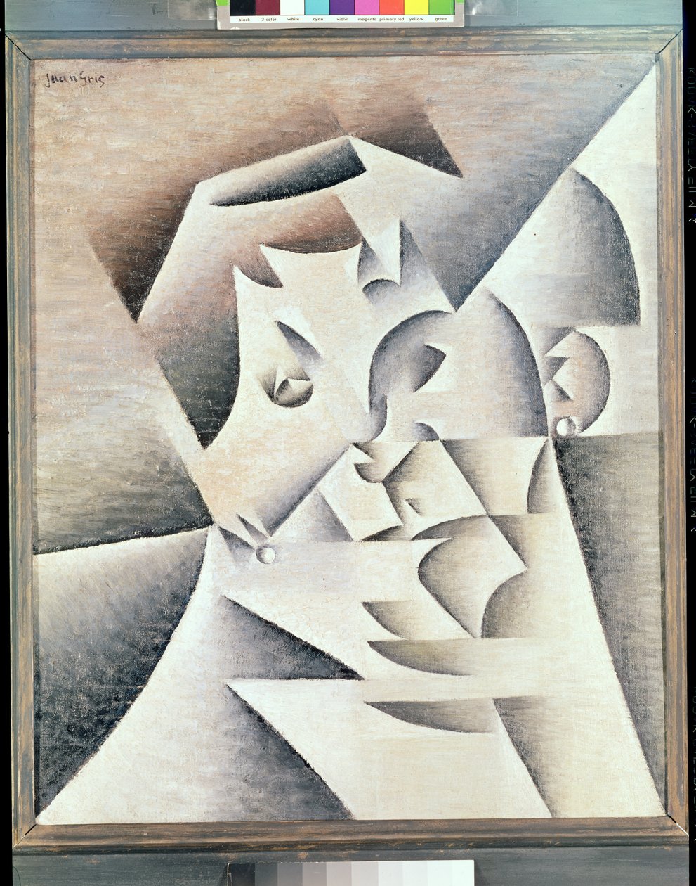 Kunstnerens mor, 1912 af Juan Gris
