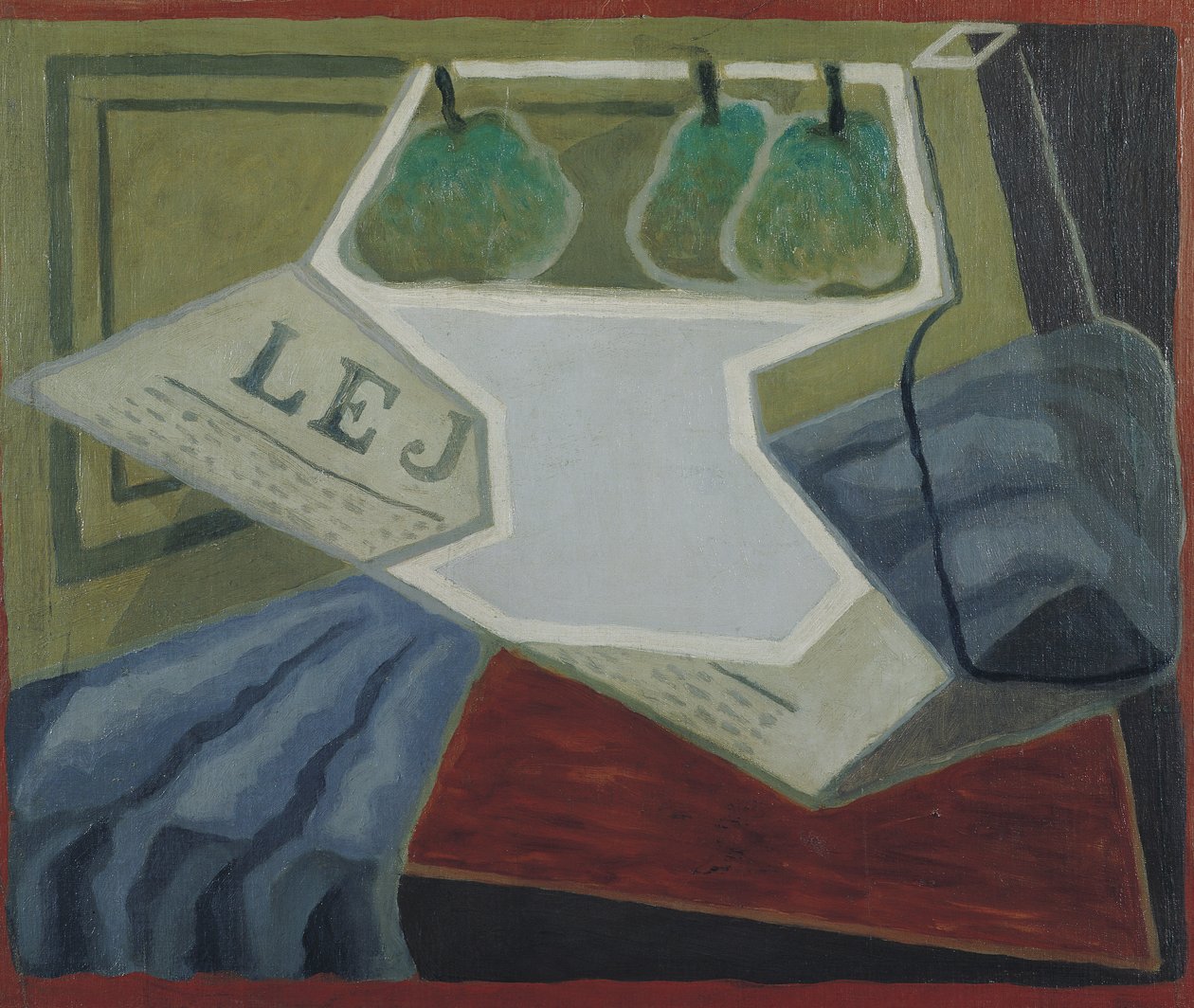 Frugtskålen, 1925-27 af Juan Gris