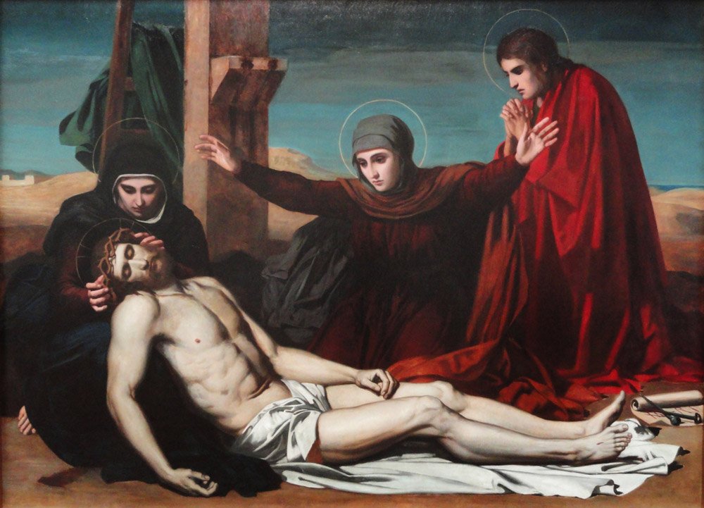 Afsætning af Jesus Kristus af Juan Leon Palliere