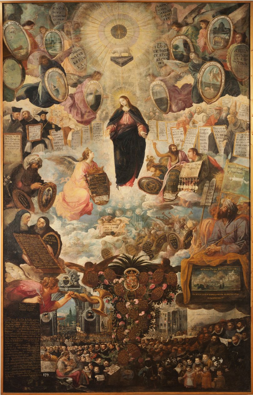 Allegory of the Immaculate Virgin af Juan de las Roelas  
