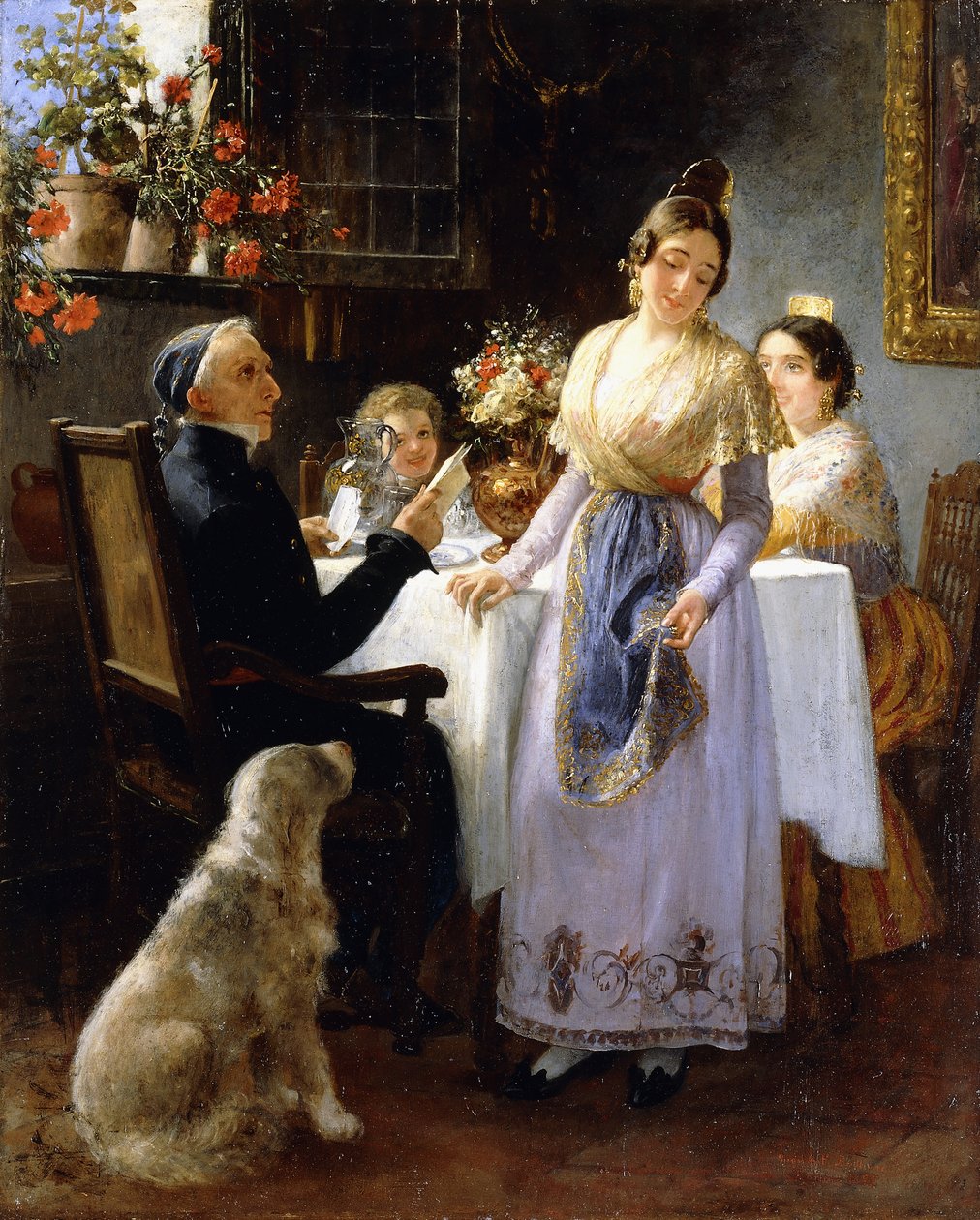 Brevet af Juan Antonio Benlliure y Gil