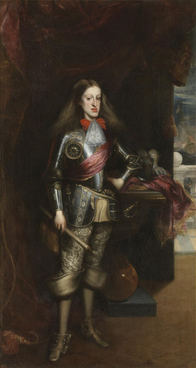 Charles II i rustning af Juan Carreño de Miranda
