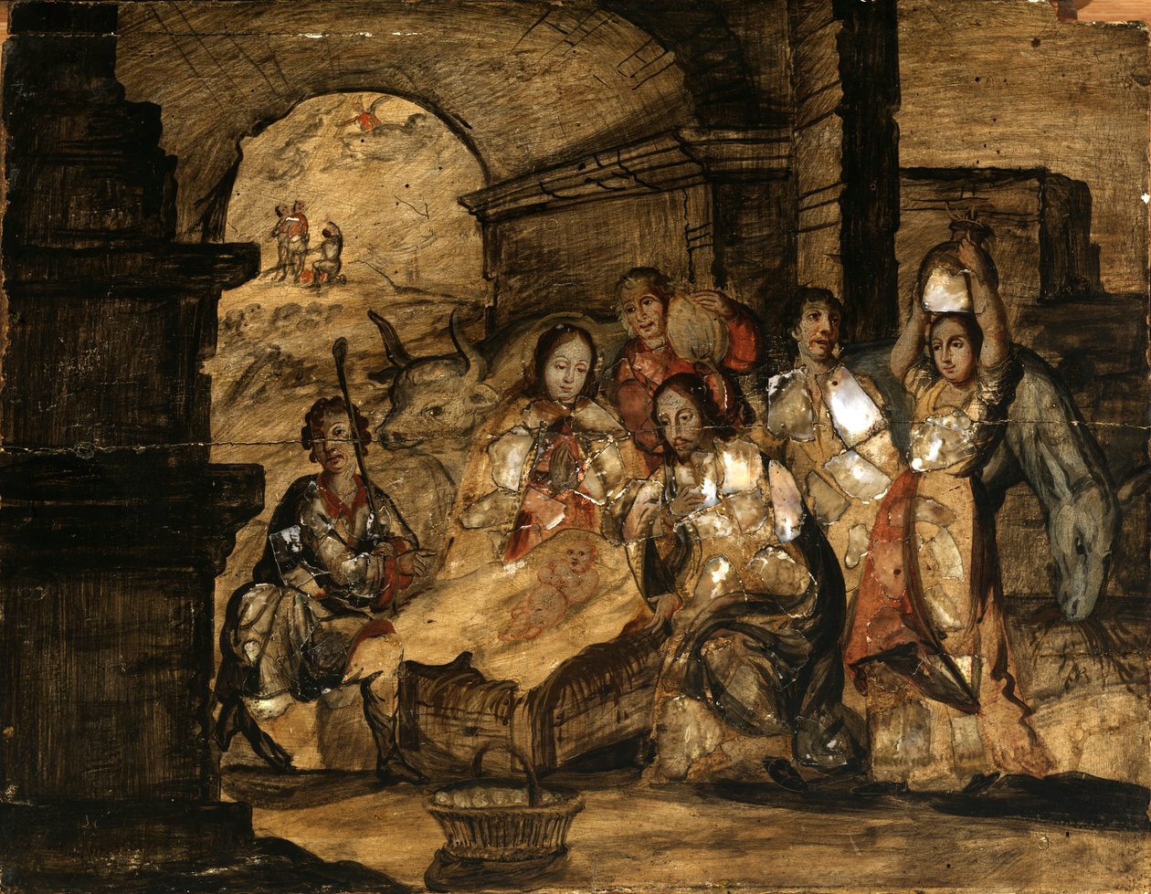 Fødselen, 1662. af Juan González