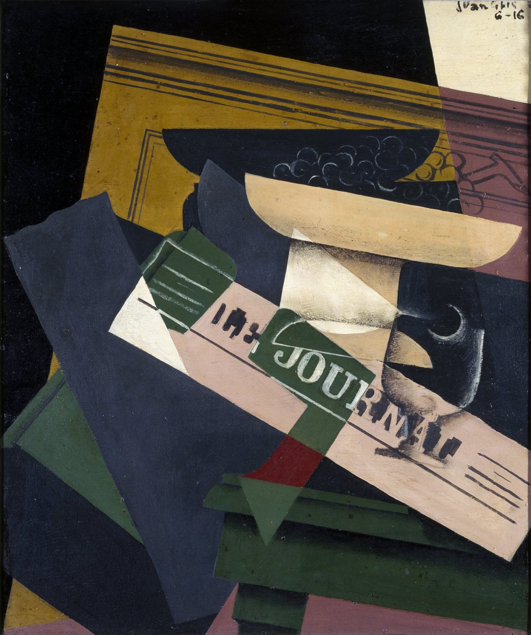 Druer, 1916 af Juan Gris