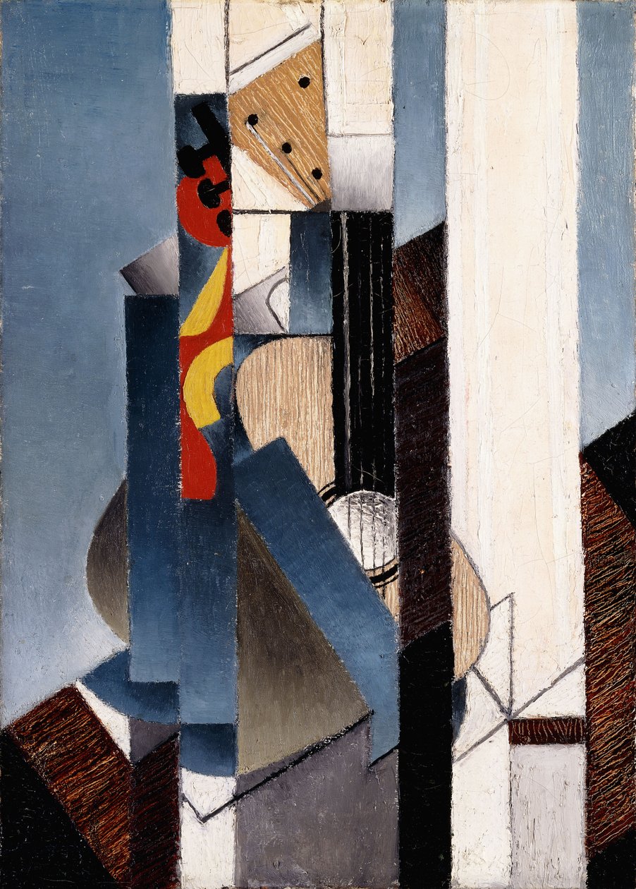 Guitar, 1913 af Juan Gris
