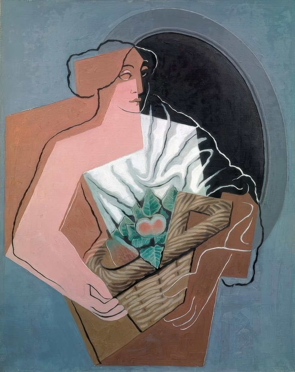Kvinden med kurven af Juan Gris