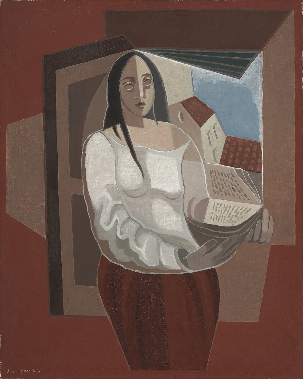 Læseren, 1926 af Juan Gris